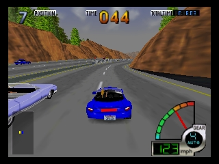 California Speed (USA) In game screenshot